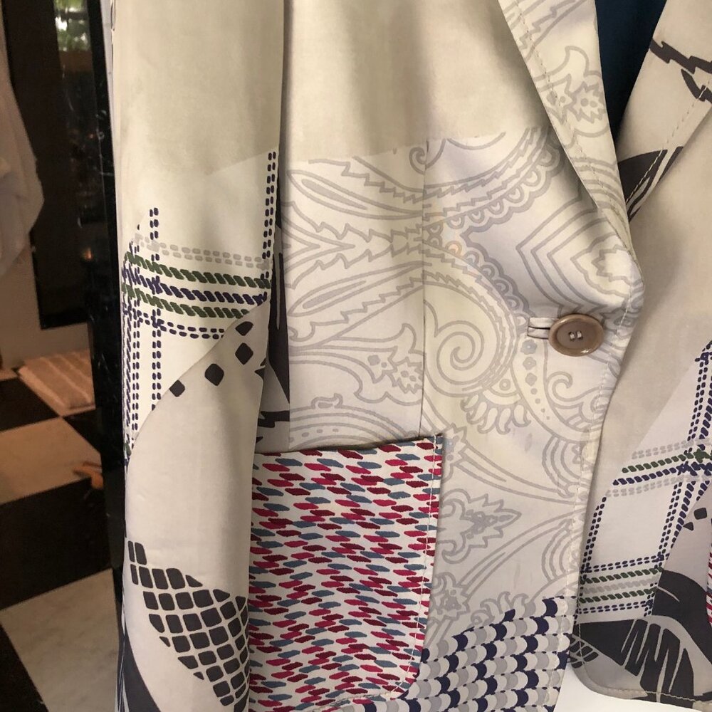 ETRO Patterned Jacket - Size 42 - Picture 7 of 8